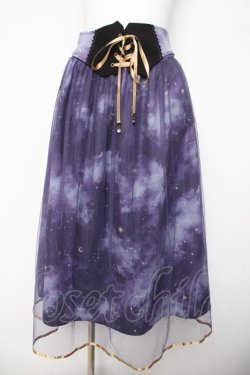 画像1: axes femme / テレスコープPTスカート  パープル Y-26-04-03-160-AX-SK-SZ-ZY