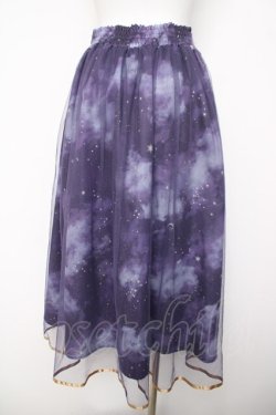 画像2: axes femme / テレスコープPTスカート  パープル Y-26-04-03-160-AX-SK-SZ-ZY