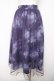 画像2: axes femme / テレスコープPTスカート  パープル Y-26-04-03-160-AX-SK-SZ-ZY (2)