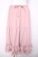 画像1: axes femme kawaii / ミディフリルペチスカート  ピンク Y-26-04-03-164-AX-SK-SZ-ZY (1)