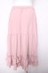 画像2: axes femme kawaii / ミディフリルペチスカート  ピンク Y-26-04-03-164-AX-SK-SZ-ZY (2)