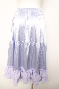 画像2: axes femme kawaii / ミディフリルペチスカート  ラベンダー Y-26-04-03-167-AX-SK-SZ-ZY
