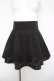 画像1: evelyn / ダブルフレアスカート F 黒 Y-26-04-03-169-LO-SK-SZ-ZY (1)