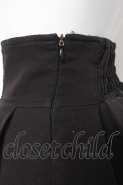 画像4: evelyn / ダブルフレアスカート F 黒 Y-26-04-03-169-LO-SK-SZ-ZY