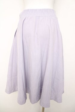 画像2: F＆A / フロントレースアップスカート  ラベンダー Y-26-04-03-172-LO-SK-SZ-ZY