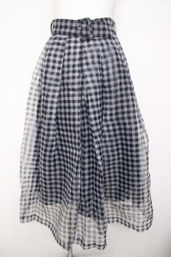 画像1: an another angelus / シアーギンガムチェックタックスカート   Y-26-04-03-179-CA-SK-SZ-ZY
