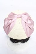 axes femme kawaii / リボンサマーベレー  ピンク Y-26-04-03-040-AX-AC-SZ-ZY