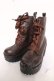 画像1: axes femme POETIQUE / レースアップミドルブーツ L 茶 Y-26-04-03-043-AX-SH-SZ-ZY (1)