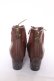 画像3: axes femme / チュールレースアップブーツ M 茶 Y-26-04-03-044-AX-SH-SZ-ZY (3)