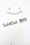 axes femme / シェルモチーフタンク  生成り Y-26-04-03-048-AX-TO-SZ-ZY