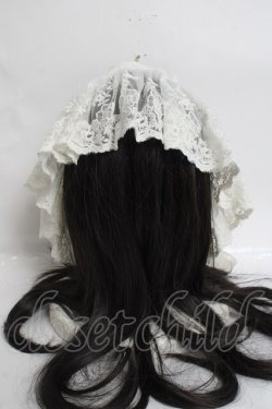 画像3: ATELIER　Ruby / フラワーレースヘッドドレス  アイボリー Y-26-04-05-042-EL-AC-SZ-ZY