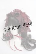 abilletage / ヴィクトリアンヘッドドレス  ボルドー Y-26-04-05-043-GO-AC-AS-ZY