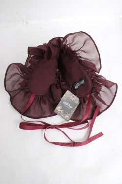 画像6: abilletage / ヴィクトリアンヘッドドレス  ボルドー Y-26-04-05-043-GO-AC-AS-ZY