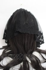 画像3: ATELIER　Ruby / フラワーレースヘッドドレス  黒 Y-26-04-05-050-EL-AC-SZ-ZY (3)