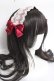 画像1: Pina sweetcollection / ドールレースカチューシャ  ワイン Y-26-04-05-052-LO-AC-AS-ZY (1)
