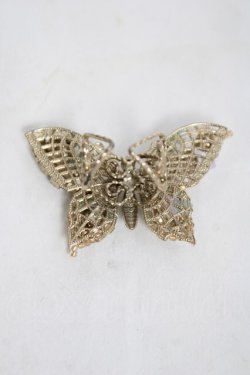 画像4: axes femme / 蝶×ローズリング  サックス×ゴールド Y-26-04-05-005-AX-AC-SZ-ZY