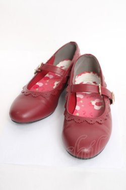 画像1: m petit by misako / サンリオキャラクターズコラボパンプス M 赤 Y-26-04-05-057-LO-SH-SZ-ZY