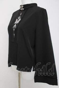 画像3: axes femme POETIQUE / オリエンタルバタフライブラウス  黒 Y-26-04-05-062-AX-BL-SZ-ZY