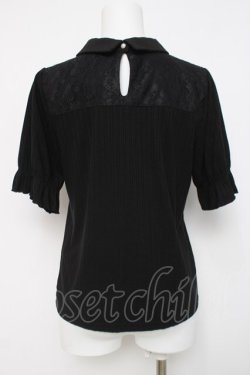 画像2: axes femme / ベルト付リブトップス F 黒 Y-26-04-05-066-AX-TO-SZ-ZY