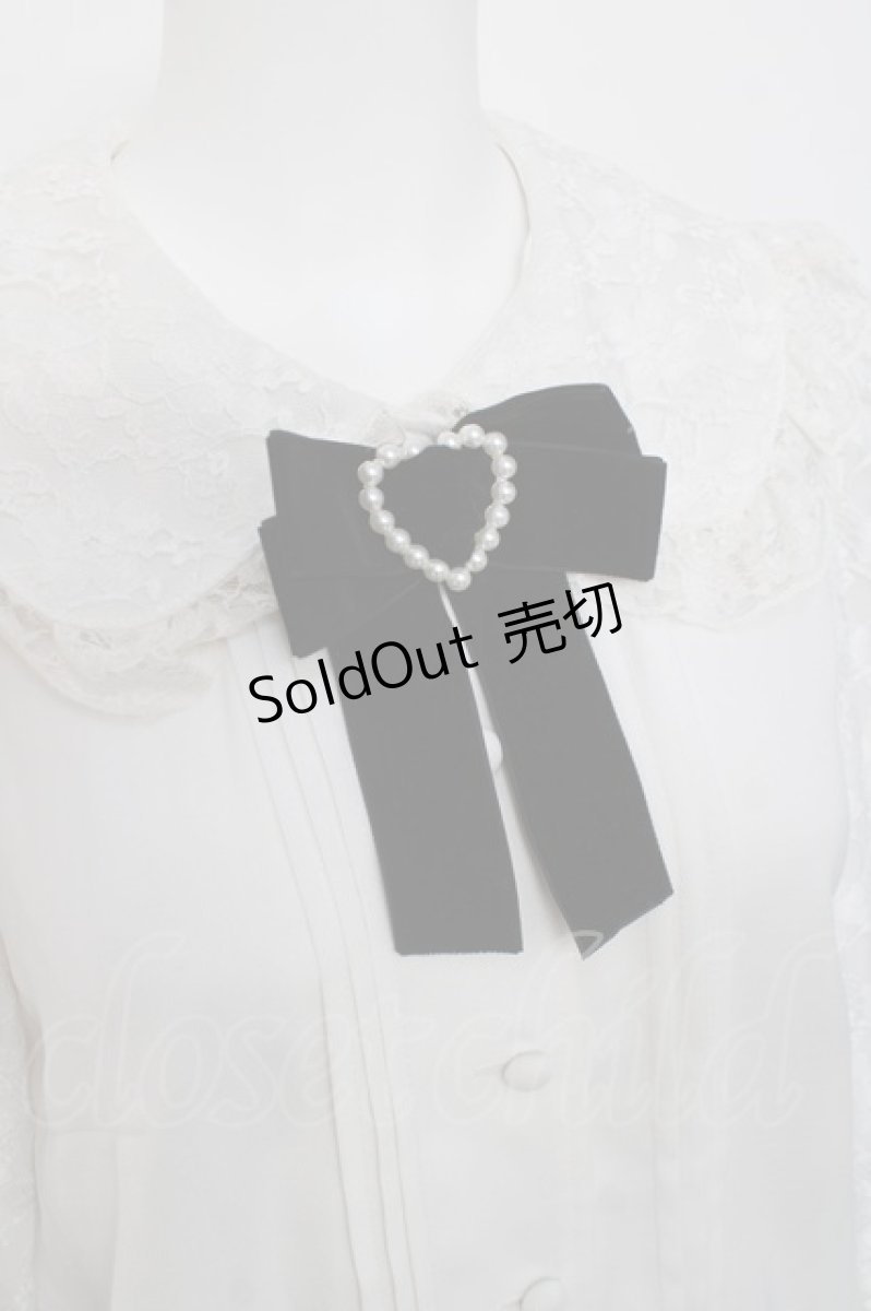 画像3: Secret Honey / レースデザインブラウス  白 Y-26-04-05-072-CA-BL-SZ-ZY (3)