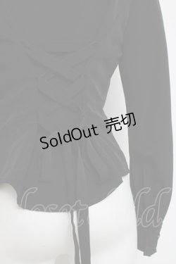 画像3: Sheglit / スタンドカラーリボンジャボブラウス L 黒 Y-26-04-05-076-EL-BL-AS-ZY