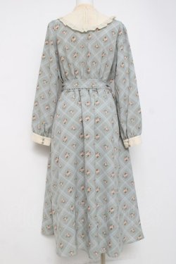 画像3: axes femme / ブロッキングワンピース  ミント Y-26-04-05-085-AX-OP-SZ-ZY