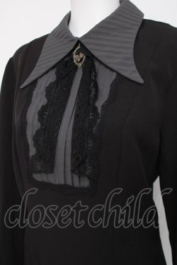 画像3: DARK IN LOVE / ヨークデザインワンピース L 黒ｘグレー Y-26-04-05-091-PU-OP-AS-ZY