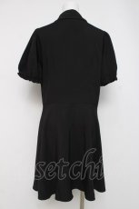 画像2: DARK IN LOVE / Gothic rope red heart buttonワンピース L 黒 Y-26-04-05-092-PU-OP-AS-ZY (2)