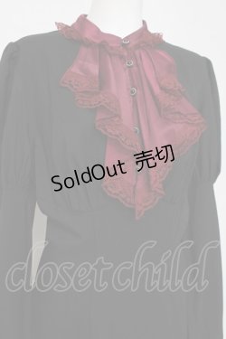 画像3: DARK IN LOVE / ヨークデザインワンピース L 黒ｘワイン Y-26-04-05-095-PU-OP-AS-ZY