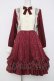 画像1: Pina sweetcollection / ローズジャガードワンピース  ワイン Y-26-04-05-096-LO-OP-AS-ZY (1)