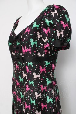 画像2: JESUS DIAMANTE / 6つリボンワンピース 42 黒 Y-26-04-05-098-JE-OP-AS-ZY