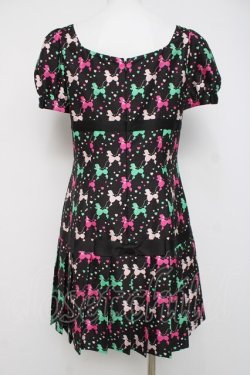 画像3: JESUS DIAMANTE / 6つリボンワンピース 42 黒 Y-26-04-05-098-JE-OP-AS-ZY