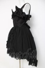画像2: ATELIER PIERROT / -Blooming Rose- フィッシュテールジャンパースカート  黒 Y-26-04-05-102-EL-OP-AS-ZY (2)