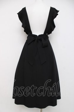 画像3: Ank Rouge / サス付きミドル丈スカート  黒 Y-26-04-05-105-CA-SK-SZ-ZY