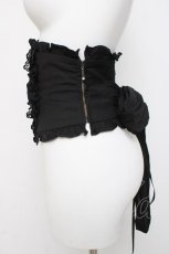 画像2: Sheglit / レースフリルコルセット  黒 Y-26-04-05-106-EL-ZA-AS-ZY (2)