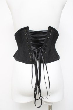 画像3: abilletage / ローズモチーフミニコルセット 4 黒 Y-26-04-05-108-GO-TO-AS-ZY