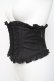 画像2: Sheglit / フロッキークラシカルコルセット M 黒 Y-26-04-05-109-EL-ZA-SZ-ZY (2)