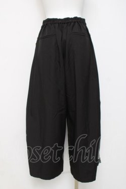 画像3: axes femme / パールビットワイドパンツ  黒 Y-26-04-05-110-AX-PA-SZ-ZY