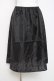 画像3: axes femme / ペチ付イレヘムレーススカート  黒 Y-26-04-05-115-AX-SK-SZ-ZY (3)