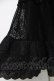 画像4: axes femme / ティアードコットンレーススカート  黒 Y-26-04-05-116-AX-CO-SZ-ZY (4)
