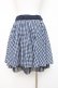 画像2: axes femme / ギンガムチェック柄スカート  紺 Y-26-04-05-121-AX-SK-SZ-ZY (2)