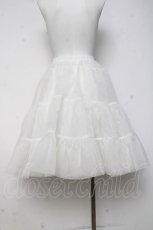画像2: Hoshibako Works / 60cm ボリュームチュールパニエスカート  ホワイト Y-26-04-05-128-LO-SK-SZ-ZY (2)