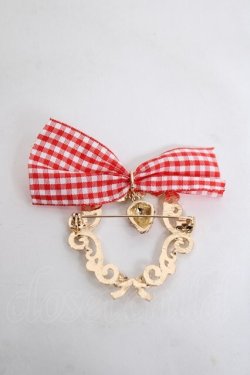 画像2: m petit by misako / AMイチゴビジューブローチ  中金 Y-26-04-05-018-LO-AC-SZ-ZY