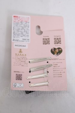 画像2: m petit by misako / AM*NI4Pクリップ  中黒 Y-26-04-05-024-LO-AC-SZ-ZY