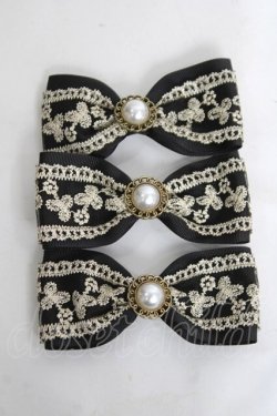 画像1: m petit by misako / AM3PPLクリップ  中黒 Y-26-04-05-025-LO-AC-SZ-ZY