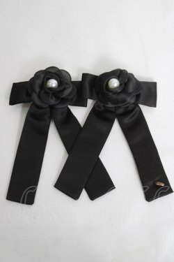 画像1: m petit by misako / AM*NIPL2Pクリップ  黒 Y-26-04-05-028-LO-AC-SZ-ZY