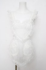画像1: Angelic Pretty / Heart Fairyフリルエプロン  白 Y-26-04-07-041-AP-TO-SZ-ZY (1)