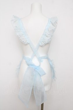 画像2: Angelic Pretty / Heart Fairyフリルエプロン  サックス Y-26-04-07-042-AP-TO-SZ-ZY