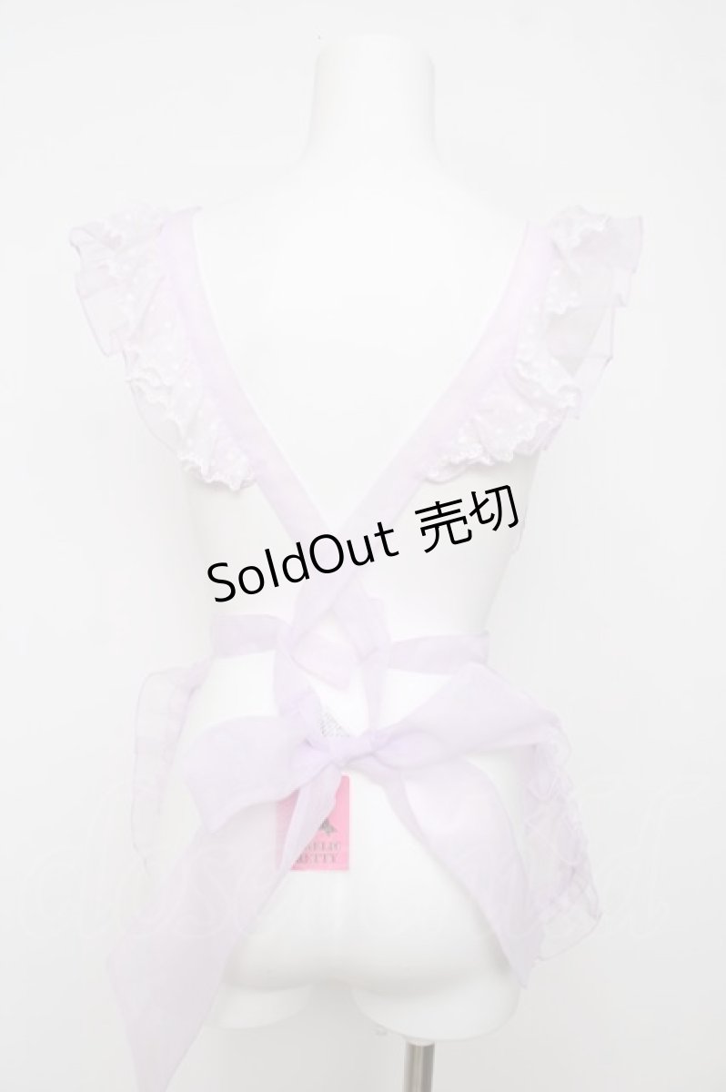 画像2: Angelic Pretty / Heart Fairyフリルエプロン  ラベンダー Y-26-04-07-043-AP-TO-SZ-ZY (2)