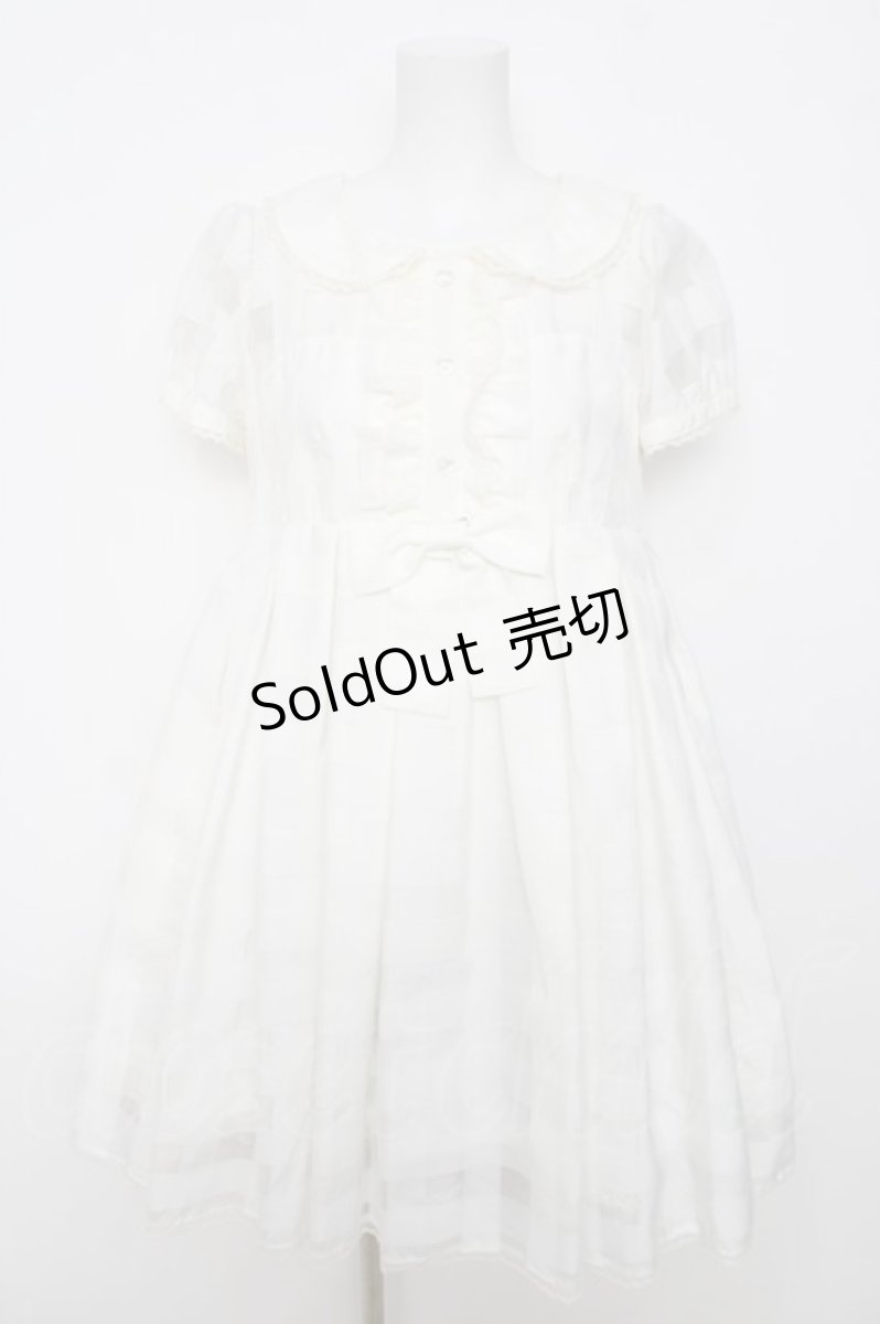 画像1: Angelic Pretty / Airy POPワンピース  白 Y-26-04-07-044-AP-OP-SZ-ZY (1)